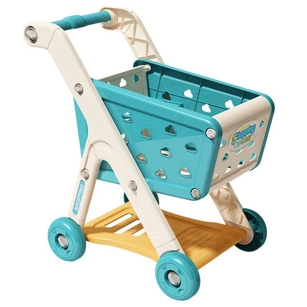 Kids Shopping Cart Toy Realistic Pretend Play With Music by zapcart