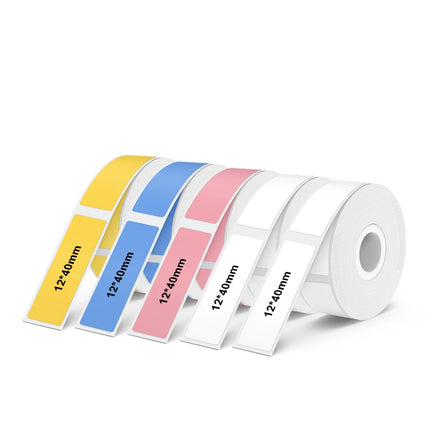 UniPlus Inkless Label Printer P12 Pocket BT AutoCut Home by zapcart
