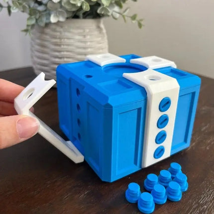 Hign-concerned Annoying Gift Box With Screws Prank 3D by zapcart