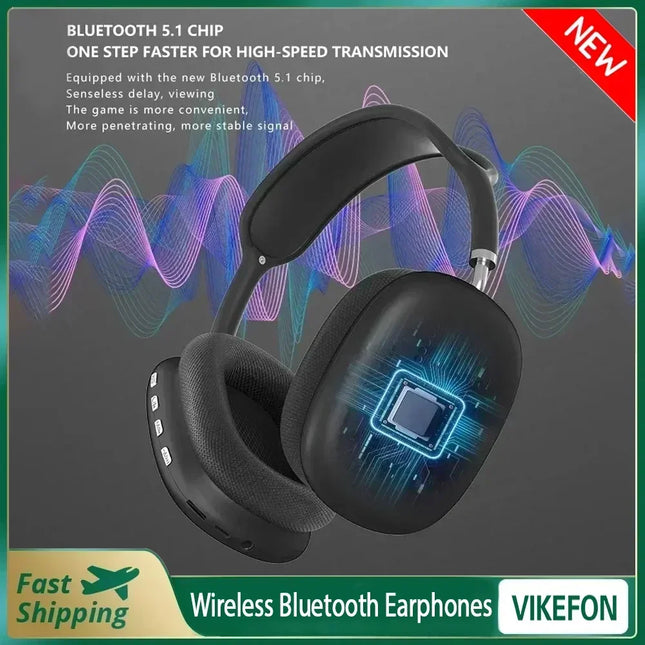 VIKEFON Wireless Bluetooth Headset For Outdoor Sport Gaming by zapcart