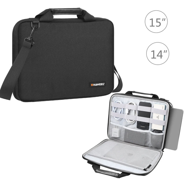 Haweel Unisex Crossbody Laptop Bag 13 16 Inch Waterproof by zapcart