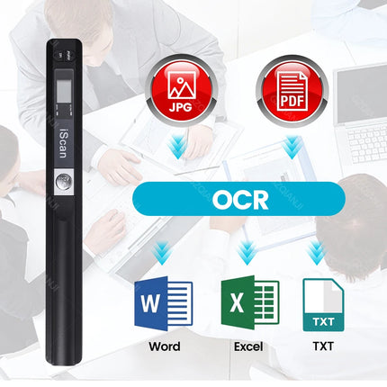 KMZONE Portable A4 Document Scanner 900DPI For Office by zapcart