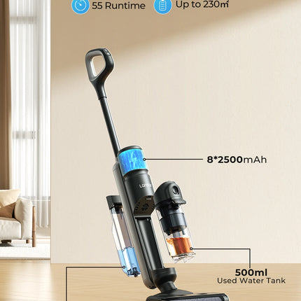 Laresar M3 Cordless Wet Dry Vacuum Edge Cleaning Household by zapcart