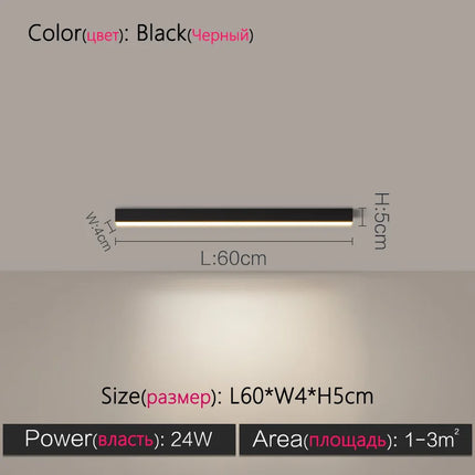 TES Long Strip Ceiling Light Office Surface Mounted LED by zapcart