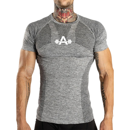 Jason Rain Mens Quick Dry Sport T Shirt Compression by zapcart