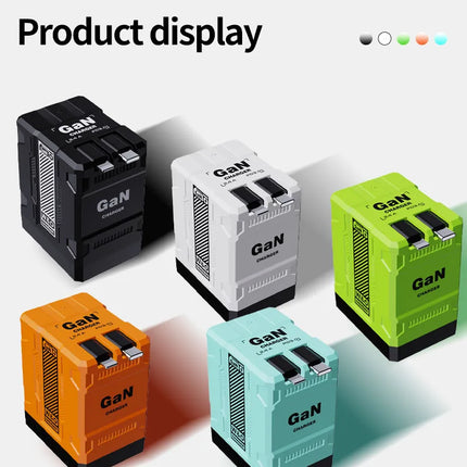 GaN 20W USB C Charger For iPhone Samsung Xiaomi EU US Plug by zapcart
