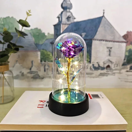 Artificial Rose LED Light Gift For Girlfriend Valentines Day by zapcart