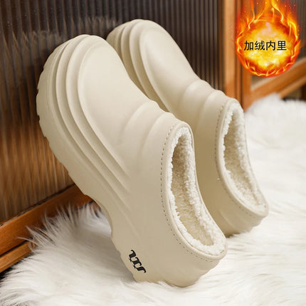 Men Warm Cotton Slippers CN Fujian Indoor Comfort Shoes by zapcart