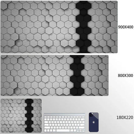 OLNYLO Premium Geometric Gaming Mousepad For Gamers 900x400 by zapcart