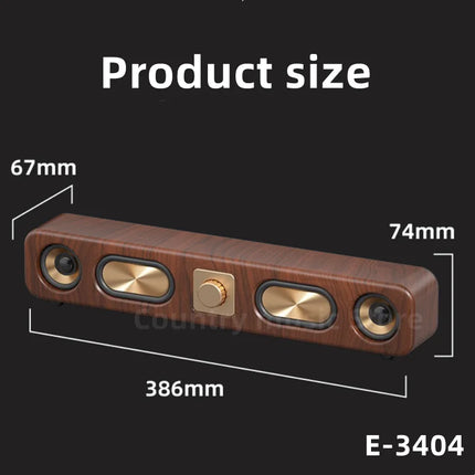 Honoursacy Portable Bluetooth Soundbar For TV And PC by zapcart