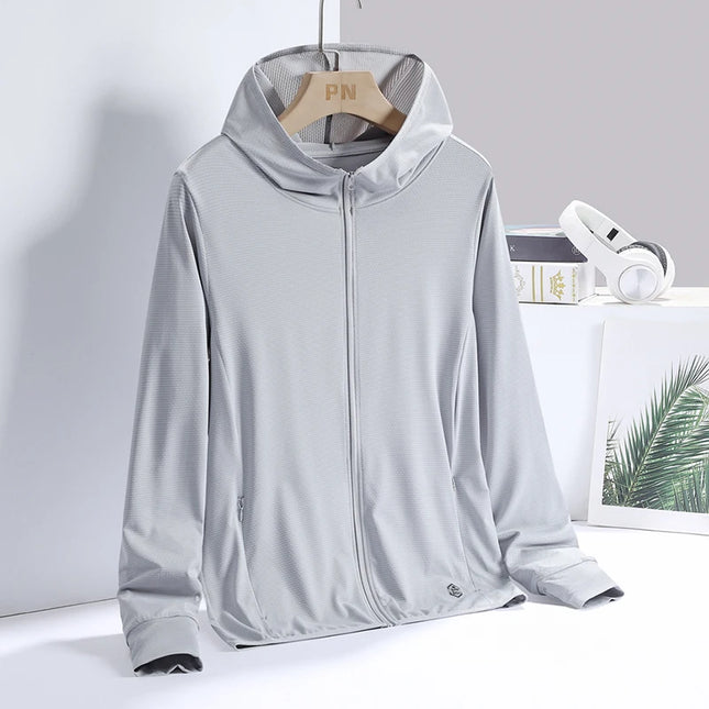 YJKVUR Unisex UPF 50 Sun Protection Hiking Hoodie Outdoor by zapcart