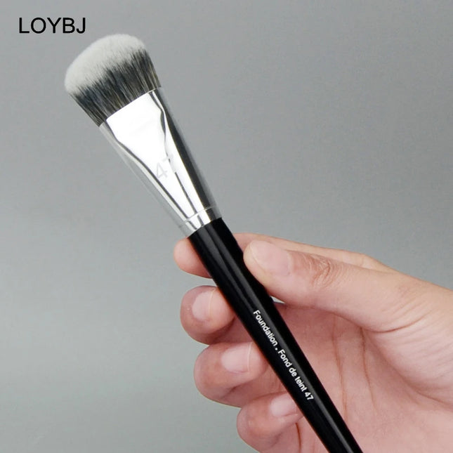 LOYBJ Professional Foundation Brush 47 Broom Head For Women by zapcart