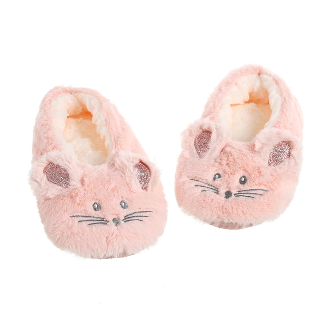 Winter Warm Slipper Women Non Slip Fuzzy Fur Mouse Ears by zapcart