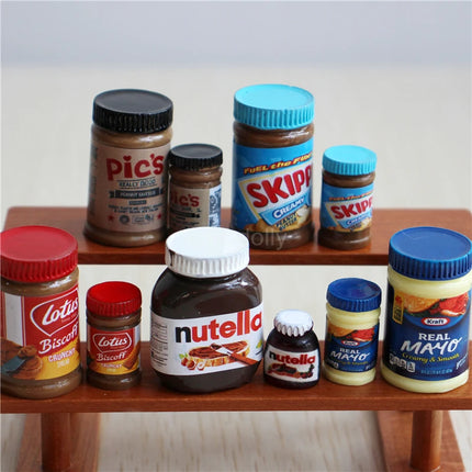 Umedolly 5pc Miniature Dollhouse Food Bottles 1/6 1/12 by zapcart