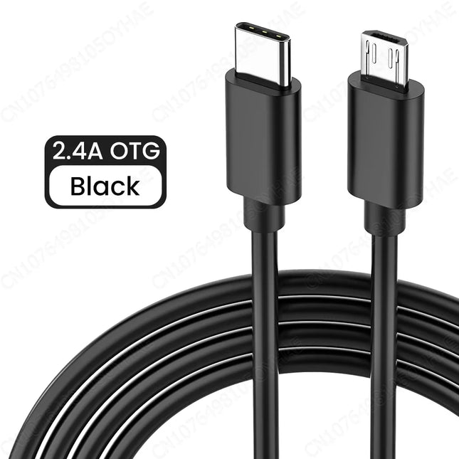 Minions Charge Type C To Micro USB OTG Cable 2.4A Android by zapcart