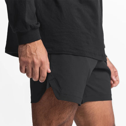 ADEDCN Men Quick Dry Running Shorts With Pockets Pro by zapcart