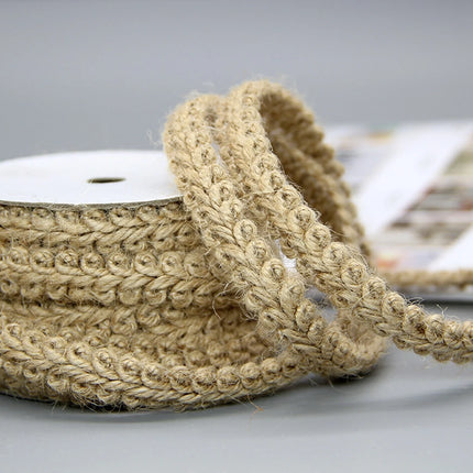 SQLzcCN Natural Jute Ribbon 5M for DIY Crafts and Gift Wrap by zapcart