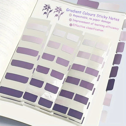 Medium Transparent Sticky Index Tabs, Reusable Positioning Labels, Book and Document Classification Note Tabs, for Office by zapcart