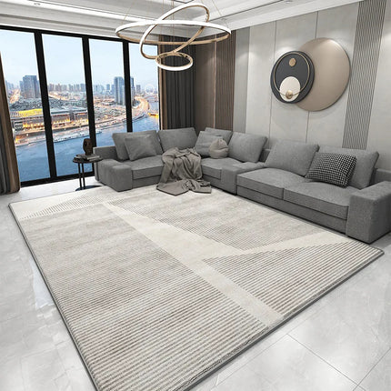 Custom Nordic Light Luxury Living Room Rug Plush For Homes by zapcart