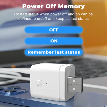 Tuya Smart Plug Micro USB Adaptor 5V WiFi Alexa Google by zapcart