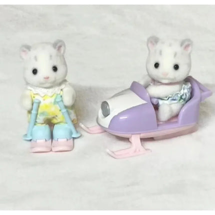 Sylvanian Families Snow Leopard Figures Limited Edition Toy by zapcart