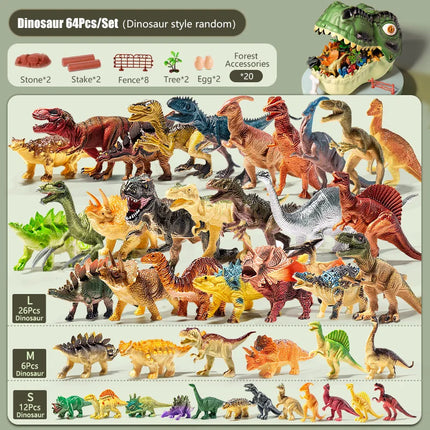 Simulation Dinosaur Toy for Boy Jurassic Models Children Action Figures PVC Tyrannosaurus World Animals Park Kids 3 Years Gift by zapcart