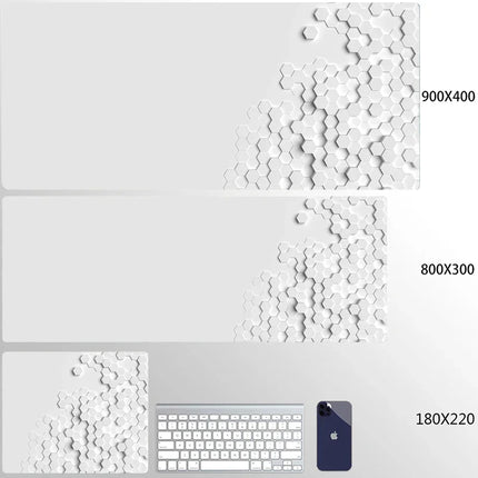 OLNYLO Premium Geometric Gaming Mousepad For Gamers 900x400 by zapcart