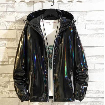 Wednesf Men Slim Fit Bomber Jacket Korean Style Streetwear by zapcart