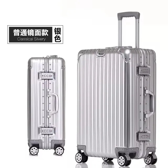 CarryLove Unisex Spinner Luggage Aluminum Alloy 29 by zapcart
