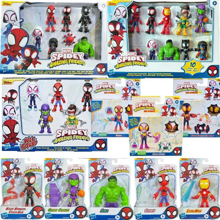 Hasbro Marvel Spiderman Web Squad Five Figure Gift for Kids by zapcart