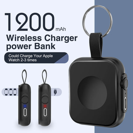 Apple Watch Magnetic Wireless Charger Power Bank All Series by zapcart