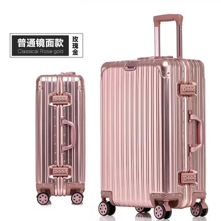 CarryLove Unisex Spinner Luggage Aluminum Alloy 29 by zapcart