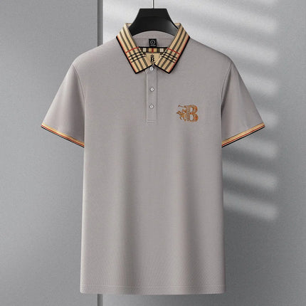 CN Jiangxi Mens Polo Shirt Luxury Embroidered Anti Wrinkle by zapcart
