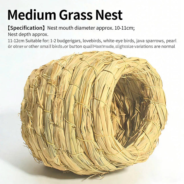 Parakeet Nest Cockatiel Bed Bird Nest Winter Sleeping Bed Plush Warm Bird Beds Comfortable Winter Warmer Pet House Warm Hut Tent by zapcart