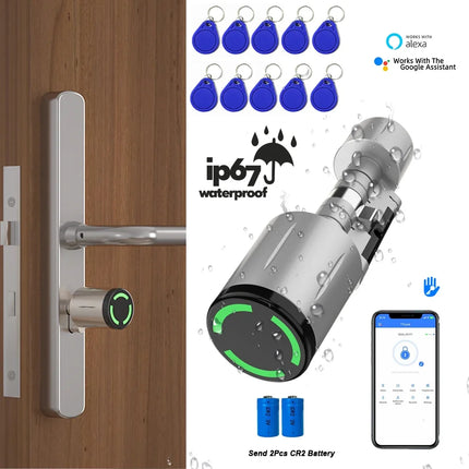 Smart Door Lock IP67 Waterproof With App Control For Homes by zapcart