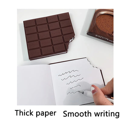 Valiosopa Chocolate Memo Pad 80 Sheets Portable For Office by zapcart