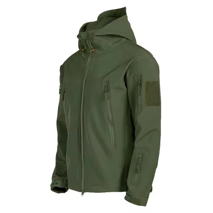 Longchengyixi Men Softshell Jacket Windproof Waterproof by zapcart