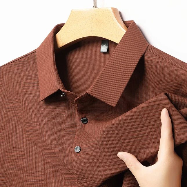 Mens Casual Printed Polo Shirt By CN Zhejiang Breathable by zapcart