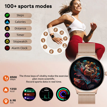 Huawei Ultra Slim AMOLED Smartwatch Women Heart Rate by zapcart