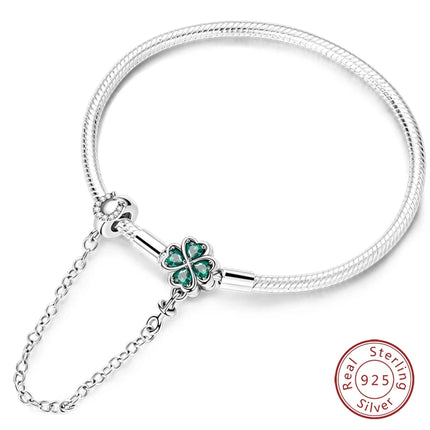 IQMAC Original Sterling Silver 925 Charm Bracelet For Women by zapcart