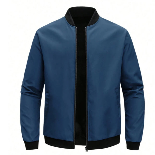 FujianChoice Mens Baseball Collar Lightweight Jacket by zapcart