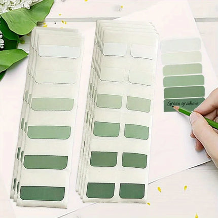 Medium Transparent Sticky Index Tabs, Reusable Positioning Labels, Book and Document Classification Note Tabs, for Office by zapcart