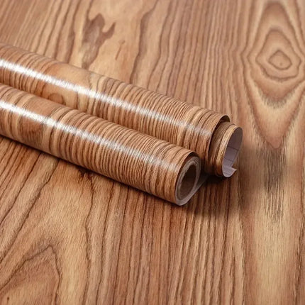 Guizhou Wood Grain Vinyl Wallpaper Waterproof Renovation by zapcart