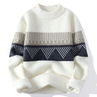 Jiangsu Choice Fall Mens Christmas O Neck Sweater Thick Warm by zapcart