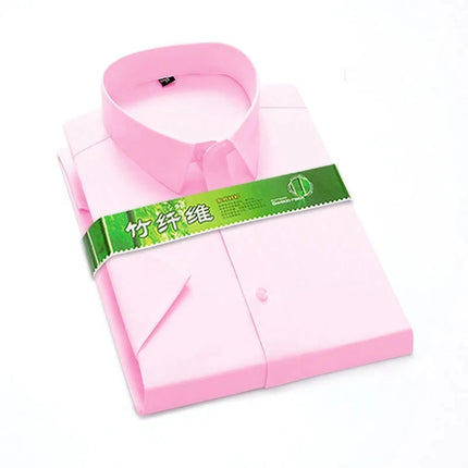 Bamboo Fiber Stretch Men Shirt CN Zhejiang Anti Wrinkle by zapcart