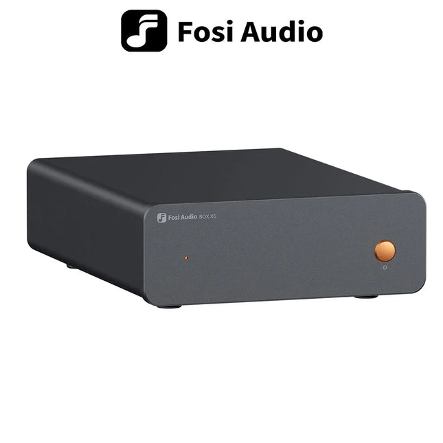 Fosi Audio BOX X5 Phono Preamp Compact for MM MC Turntables by zapcart
