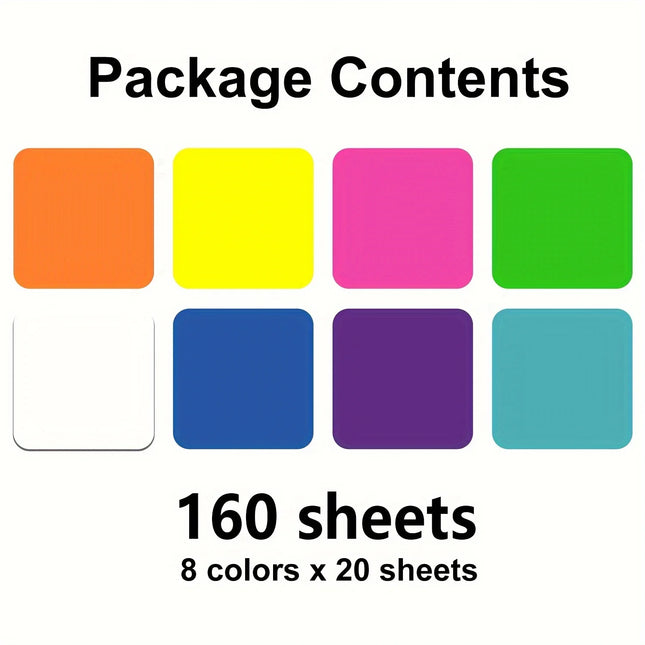 MOHAMM Waterproof Self Adhesive Sticky Notes for School by zapcart