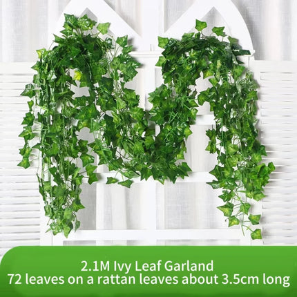 Uflower Ivy Leaf Hanging Vine Garland Lush Wedding Decor by zapcart