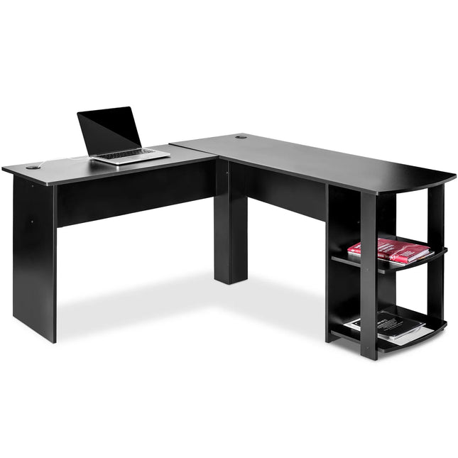 General Use L Shaped Desk For Gaming And Office Storage by zapcart