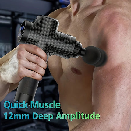 YOSYO 30 Level Massage Gun for Deep Neck Muscle Relaxation by zapcart